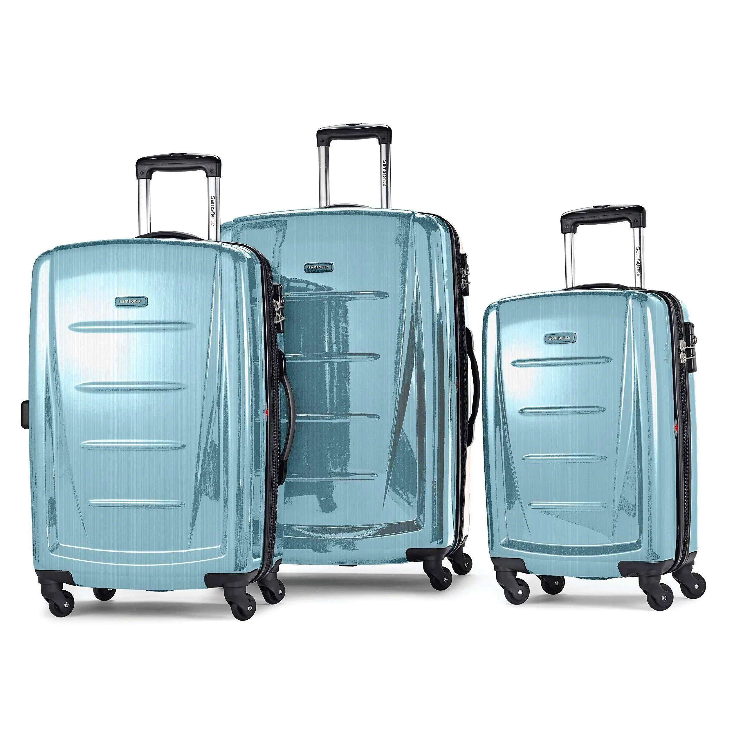 Samsonite Winfield 2 3 Piece Set (20"/24"/28") 4-Wheel Luggage Sets Bags Samsonite