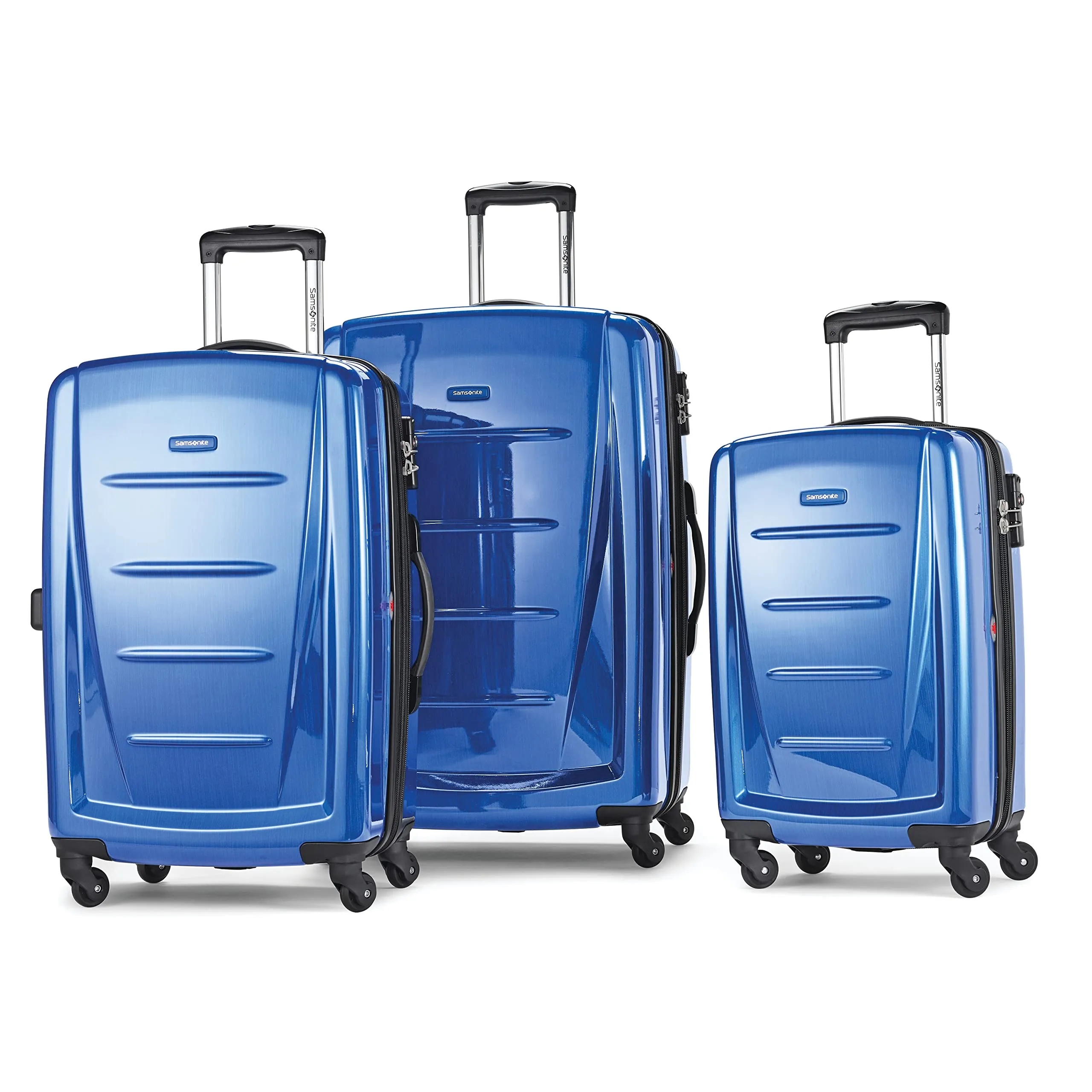 Samsonite Winfield 2 3 Piece Set (20"/24"/28") 4-Wheel Luggage Sets Bags Samsonite