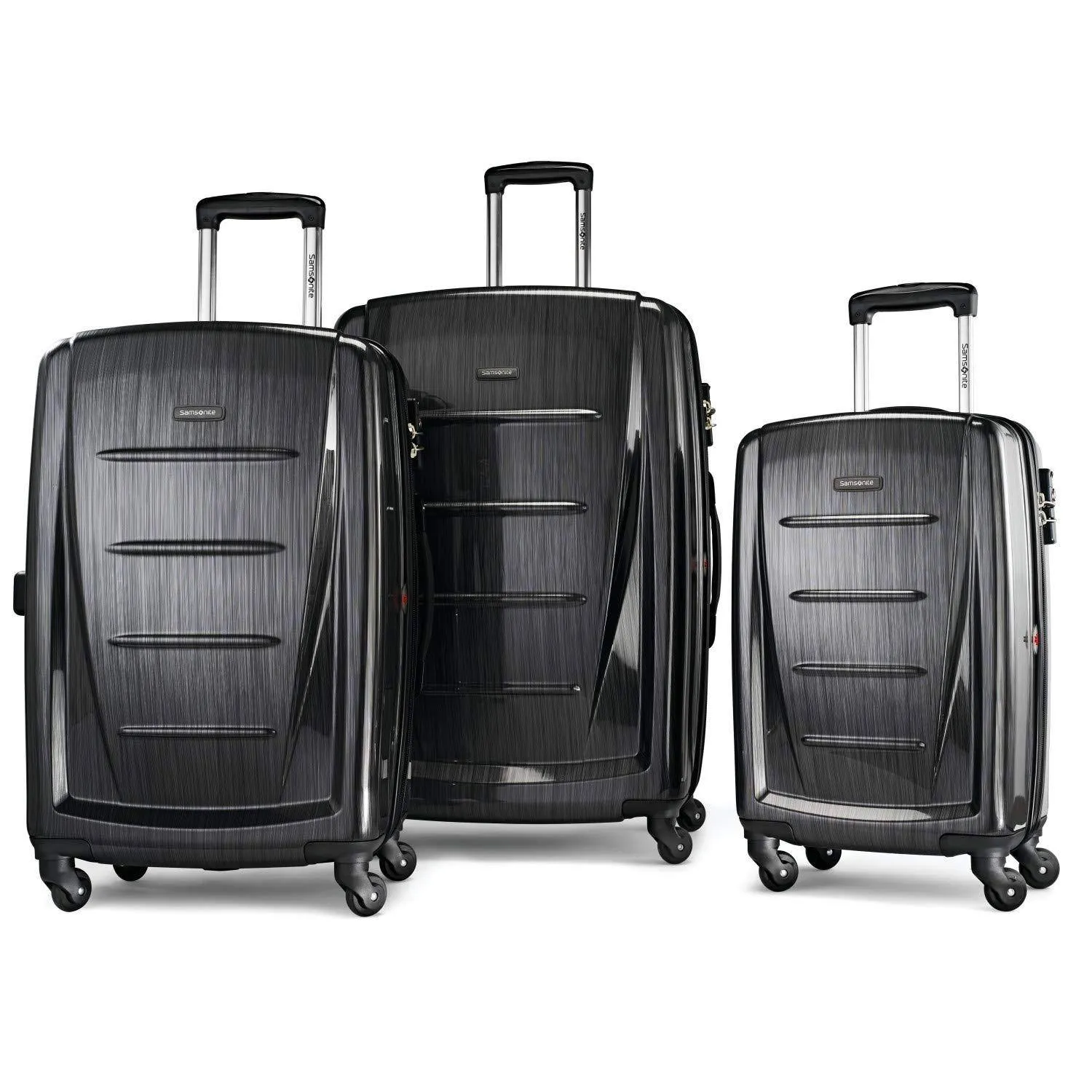 Samsonite Winfield 2 3 Piece Set (20"/24"/28") 4-Wheel Luggage Sets Bags Samsonite
