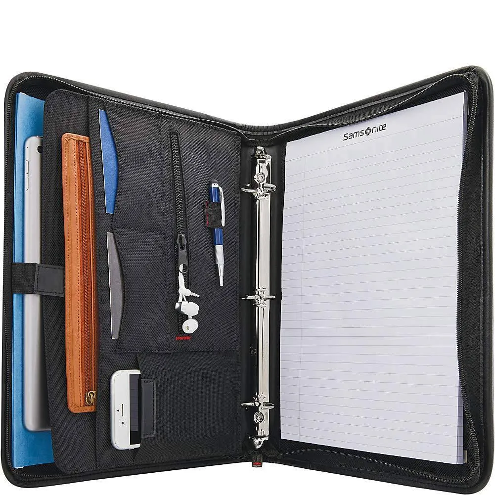 Samsonite Xenon Business 3-Ring Binder 1" Portfolio Bags Samsonite
