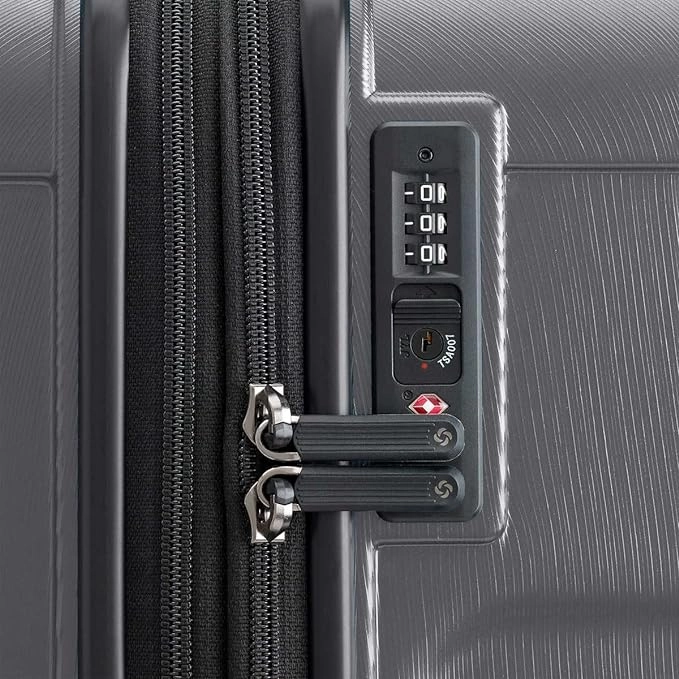 Samsonite Carbon Elite 3-piece Expandable Hardside Luggage Set (Grey)