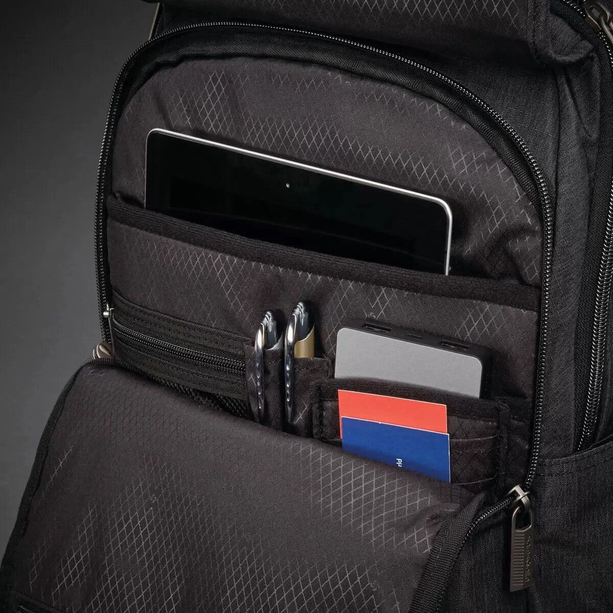 Samsonite Modern Utility Paracycle Backpack Laptop & Tablet Compartments- Grey