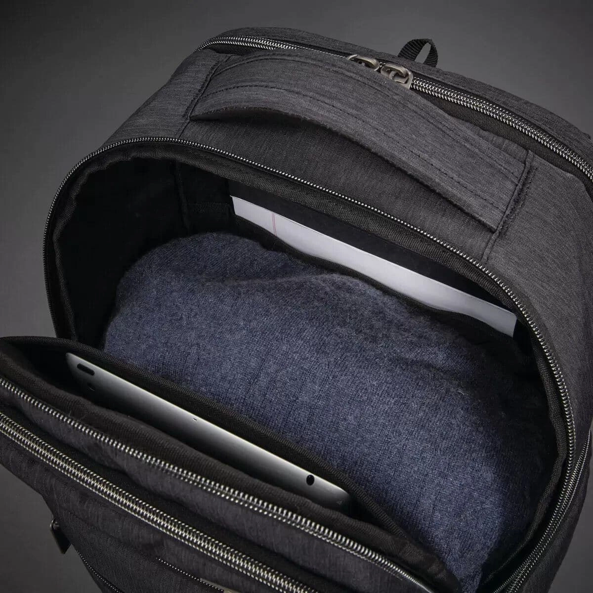 Samsonite Modern Utility Paracycle Backpack Laptop & Tablet Compartments- Grey