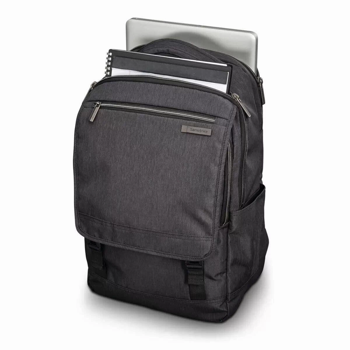 Samsonite Modern Utility Paracycle Backpack Laptop & Tablet Compartments- Grey