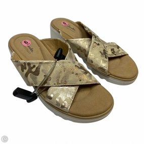 Sandals Flats By Clarks In Cream, Size: 9 Clarks leather shoes for daily wear