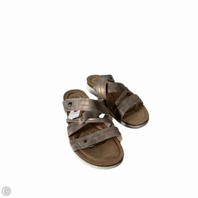 Sandals Flats By Clarks In Tan, Size: 9.5 Clarks leather shoes for daily wear