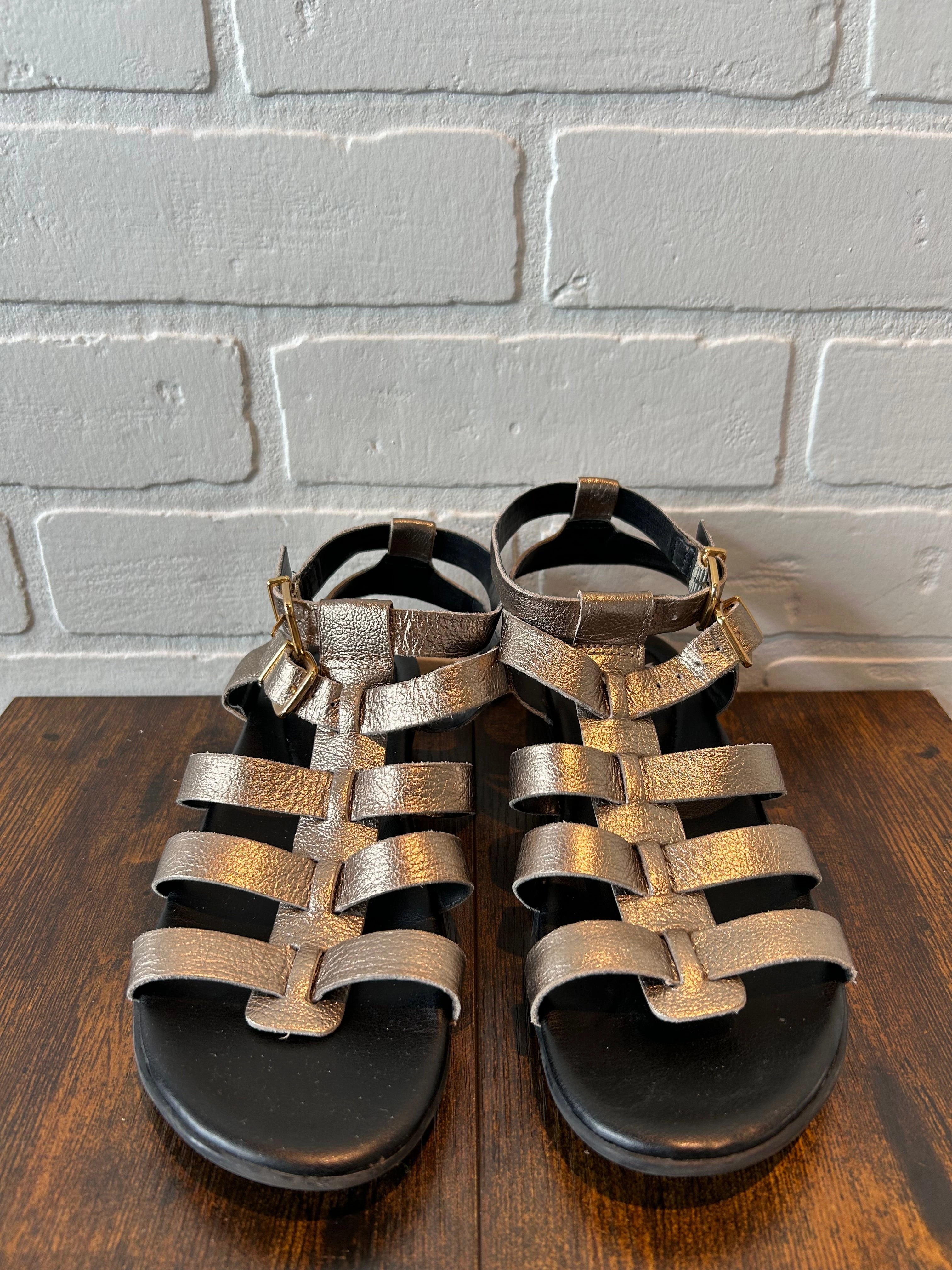Sandals Flats By Clarks  Size: 5.5 Clarks leather shoes for daily wear