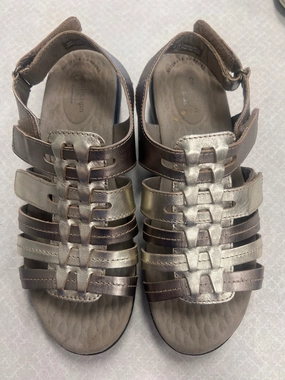 Sandals Flats By Clarks  Size: 8.5 Clarks leather shoes for daily wear