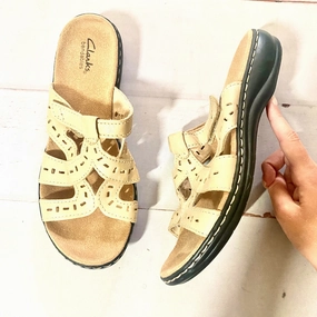 Sandals Flats By Clarks  Size: 8.5 Clarks leather shoes for daily wear