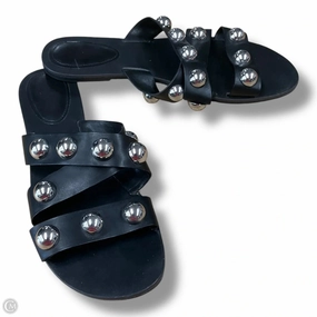 Sandals Flats By Marc Fisher In Black, Size: 10 Marc Fisher fashion shoes with block heels