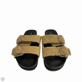 Sandals Flats By Marc Fisher In Black, Size: 6 Marc Fisher fashion shoes with block heels