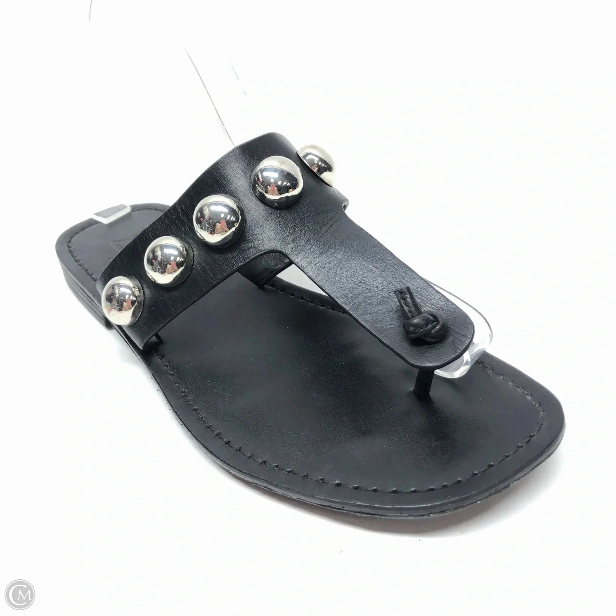 Sandals Flats By Marc Fisher In Black, Size: 7 Fashion Heels