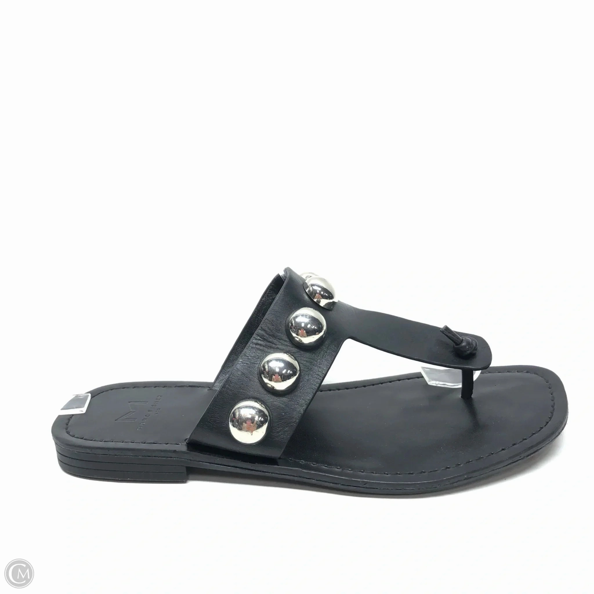 Sandals Flats By Marc Fisher In Black, Size: 7 Fashion Heels