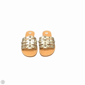 Sandals Flats By Marc Fisher In Brown, Size: 6 Marc Fisher fashion shoes with block heels
