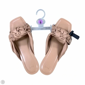 Sandals Flats By Marc Fisher In Brown, Size: 8 Marc Fisher fashion shoes with block heels