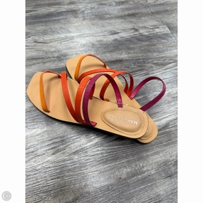 Sandals Flats By Marc Fisher In Tan, Size: 6.5 Marc Fisher fashion shoes with block heels