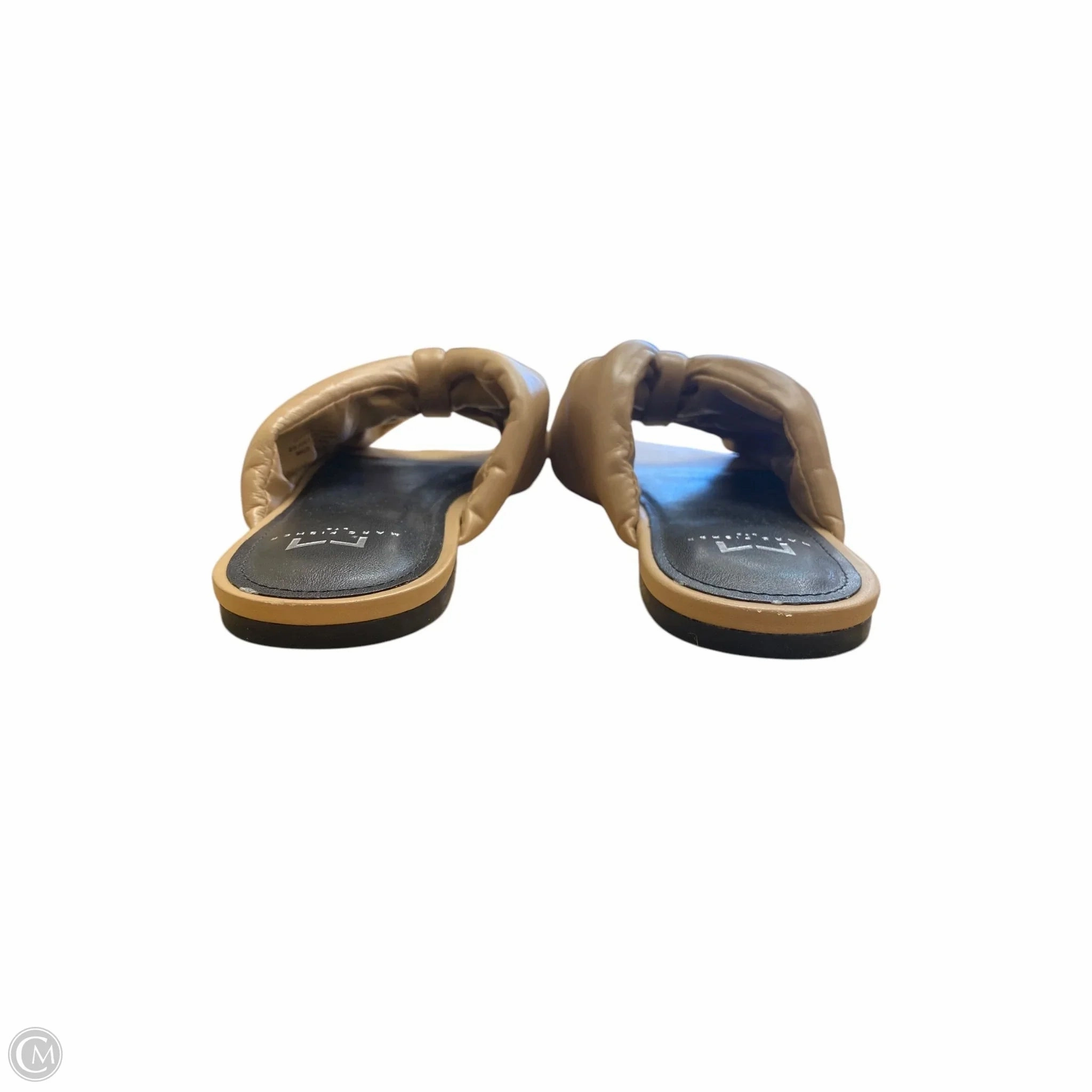 Sandals Flats By Marc Fisher In Tan, Size: 8 Fashion Heels