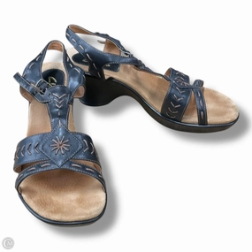 Sandals Heels Block By Clarks In Brown, Size: 7 Clarks leather shoes for daily wear