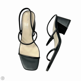 Sandals Heels Block By Marc Fisher In Black, Size: 7.5 Marc Fisher fashion shoes with block heels