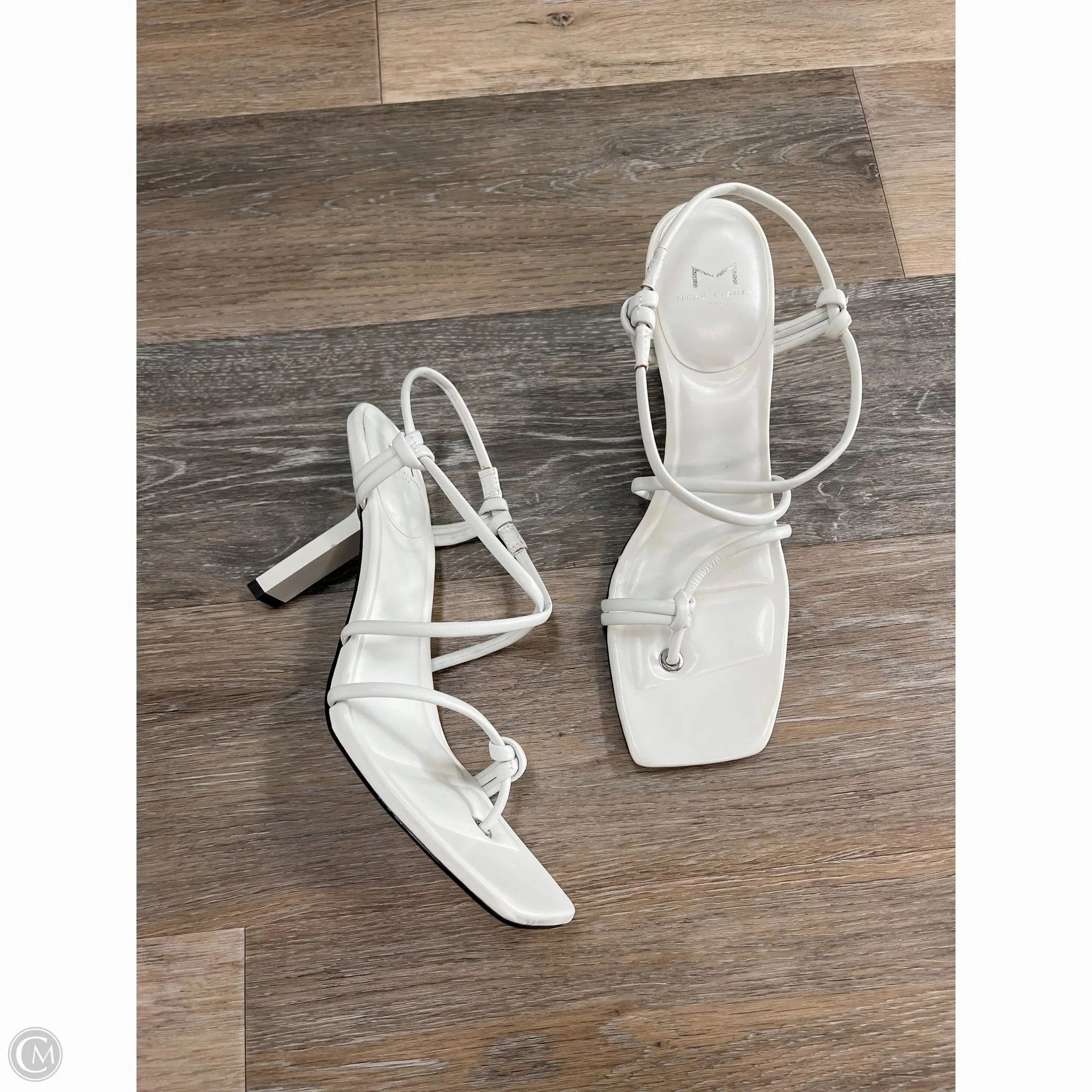 Sandals Heels Kitten By Marc Fisher  Size: 9.5 Marc Fisher fashion shoes with block heels