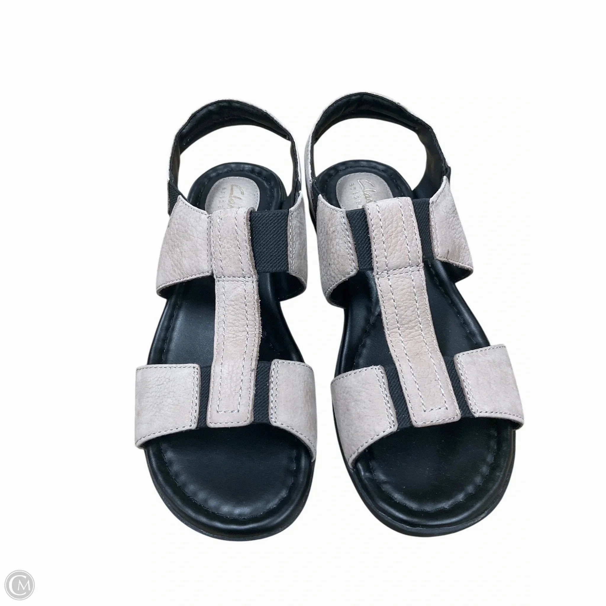 Sandals Sport By Clarks In Beige, Size: 6 Leather Footwear