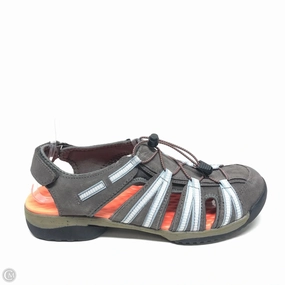 Sandals Sport By Clarks In Grey, Size: 10 Clarks leather shoes for daily wear