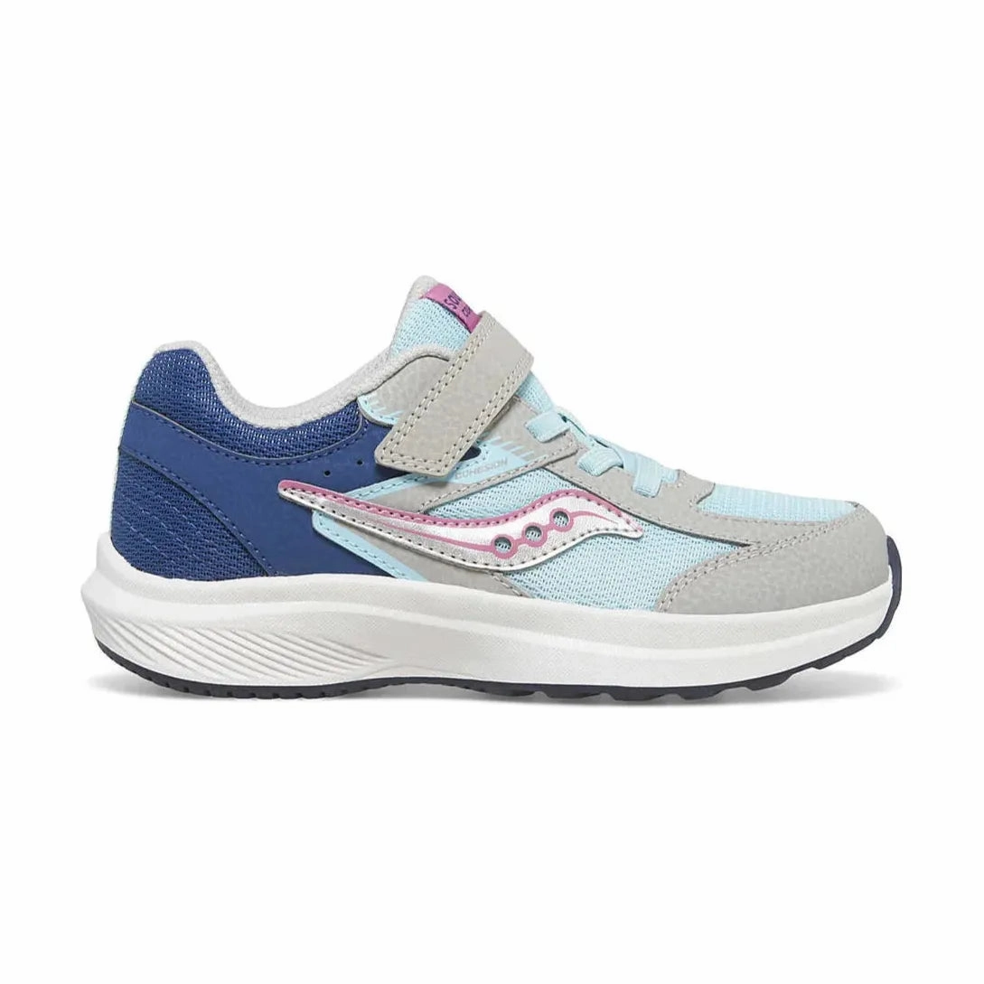 SAUCONY COHESION KDZ A/C KIDS' MEDIUM AND WIDE - FINAL SALE! Saucony stability shoes with responsive foam