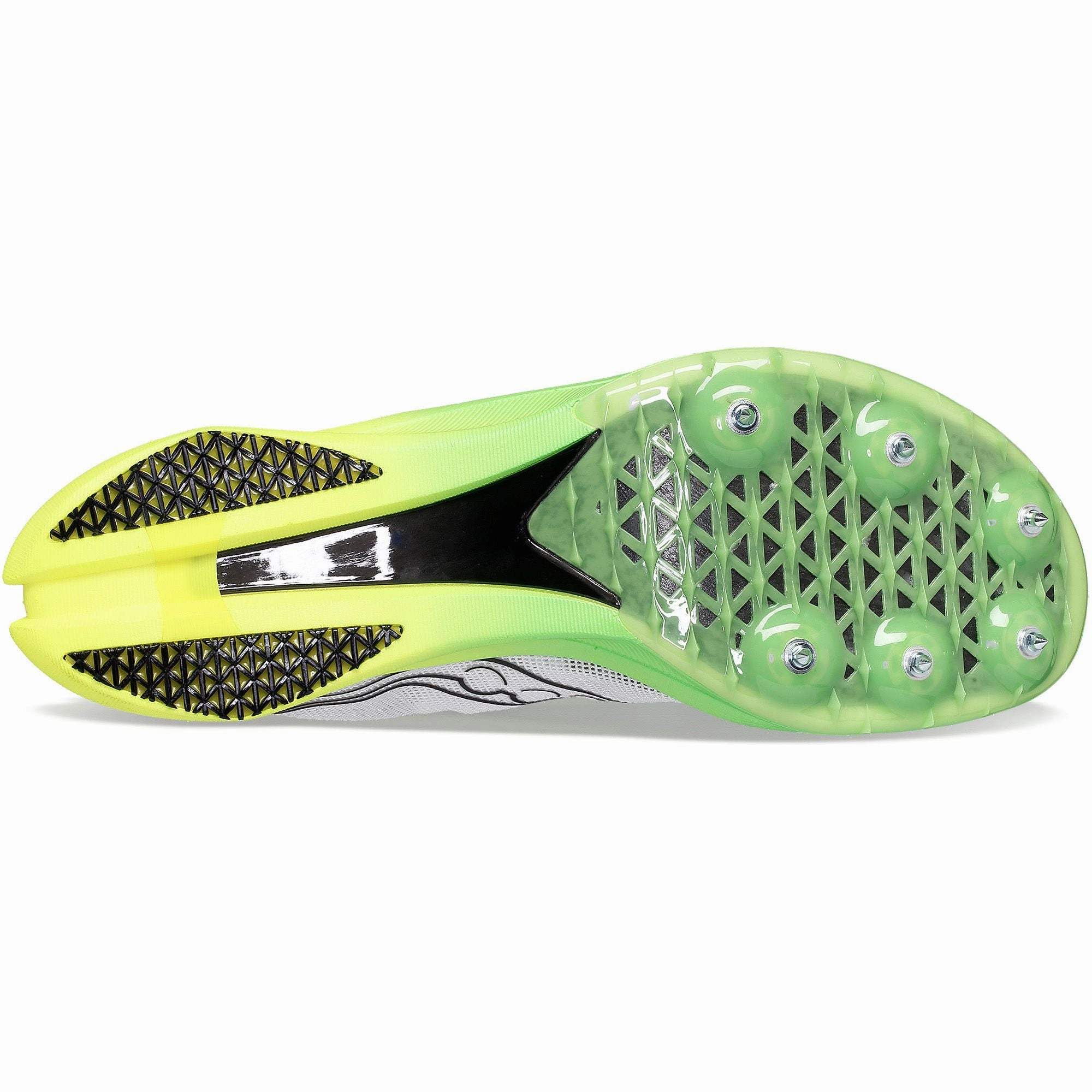 Saucony Endorphin Cheetah Mens Running Spikes - White Trail Shoes