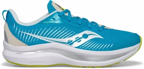 Saucony Endorphin KDZ Junior Running Shoes - Blue Saucony running shoes with stability support