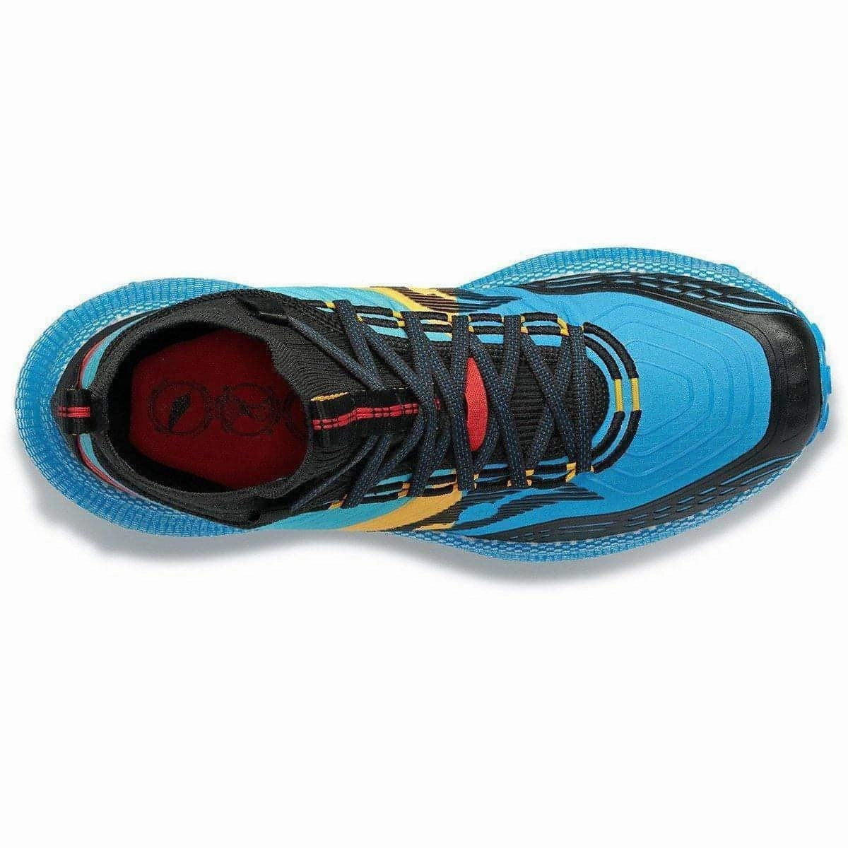 Saucony Endorphin Mid Mens Trail Running Shoes - Blue Trail Shoes