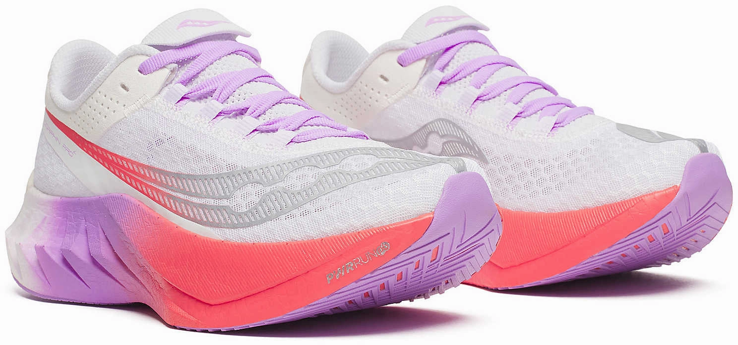 Saucony Endorphin Pro 4 Womens Running Shoes - White Trail Shoes