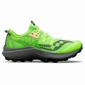 Saucony Endorphin Rift | Slime / Umbra | Womens Saucony durable shoes for active lifestyle