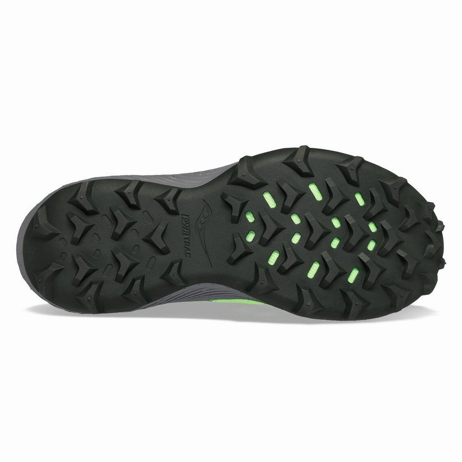 Saucony Endorphin Rift | Slime / Umbra | Womens Saucony high-speed running shoes