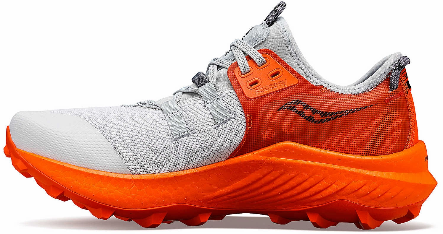 Saucony Endorphin Rift Mens Trail Running Shoes - Grey Trail Shoes