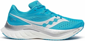 Saucony Endorphin Speed 4 Womens Running Shoes - Blue Saucony running shoes with stability support