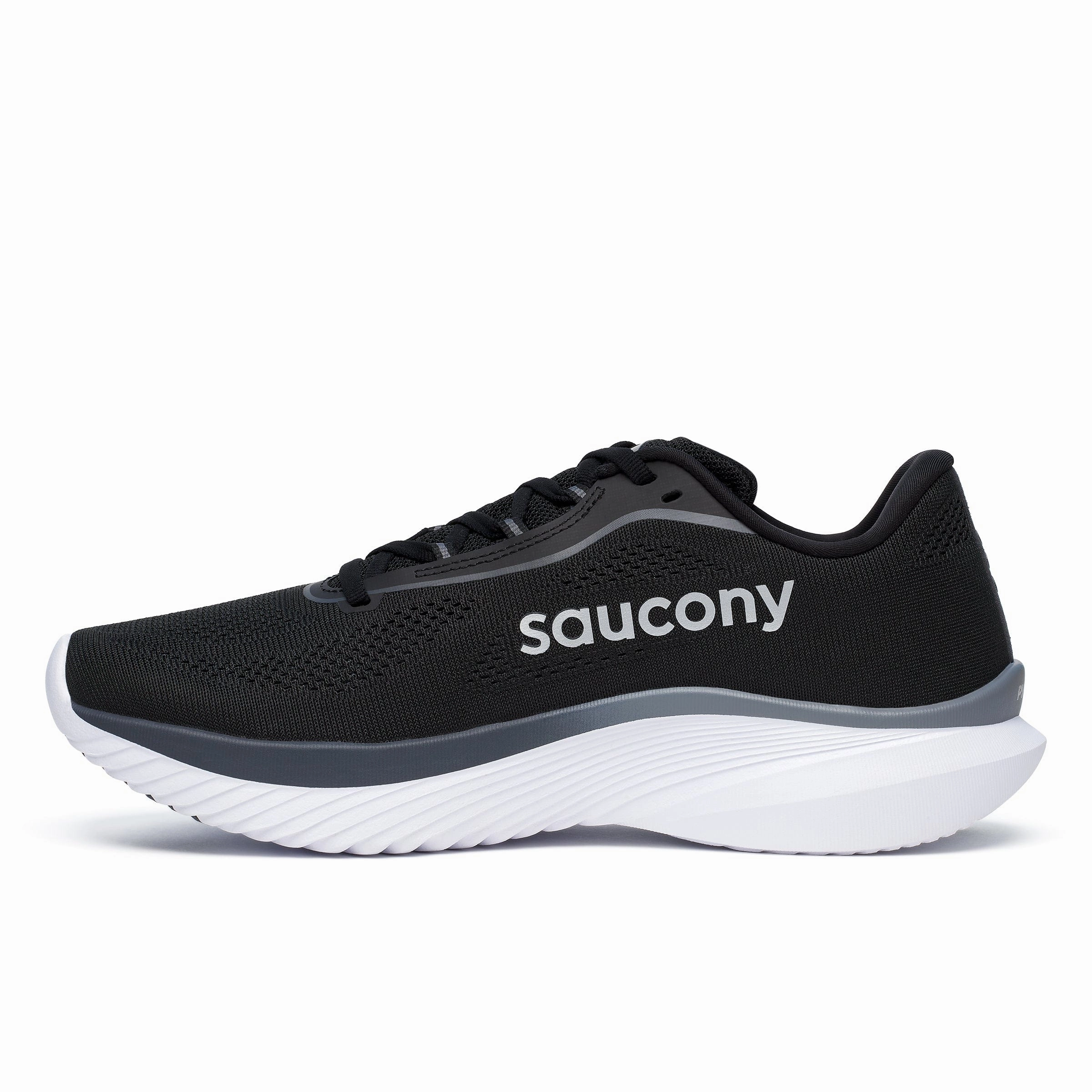 Saucony Kinvara 15 Men's Running Shoes Black/White AW24 Saucony versatile athletic footwear