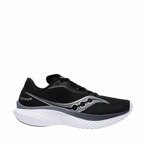 Saucony Kinvara 15 Men's Running Shoes Black/White AW24 Saucony lightweight trainers for everyday use