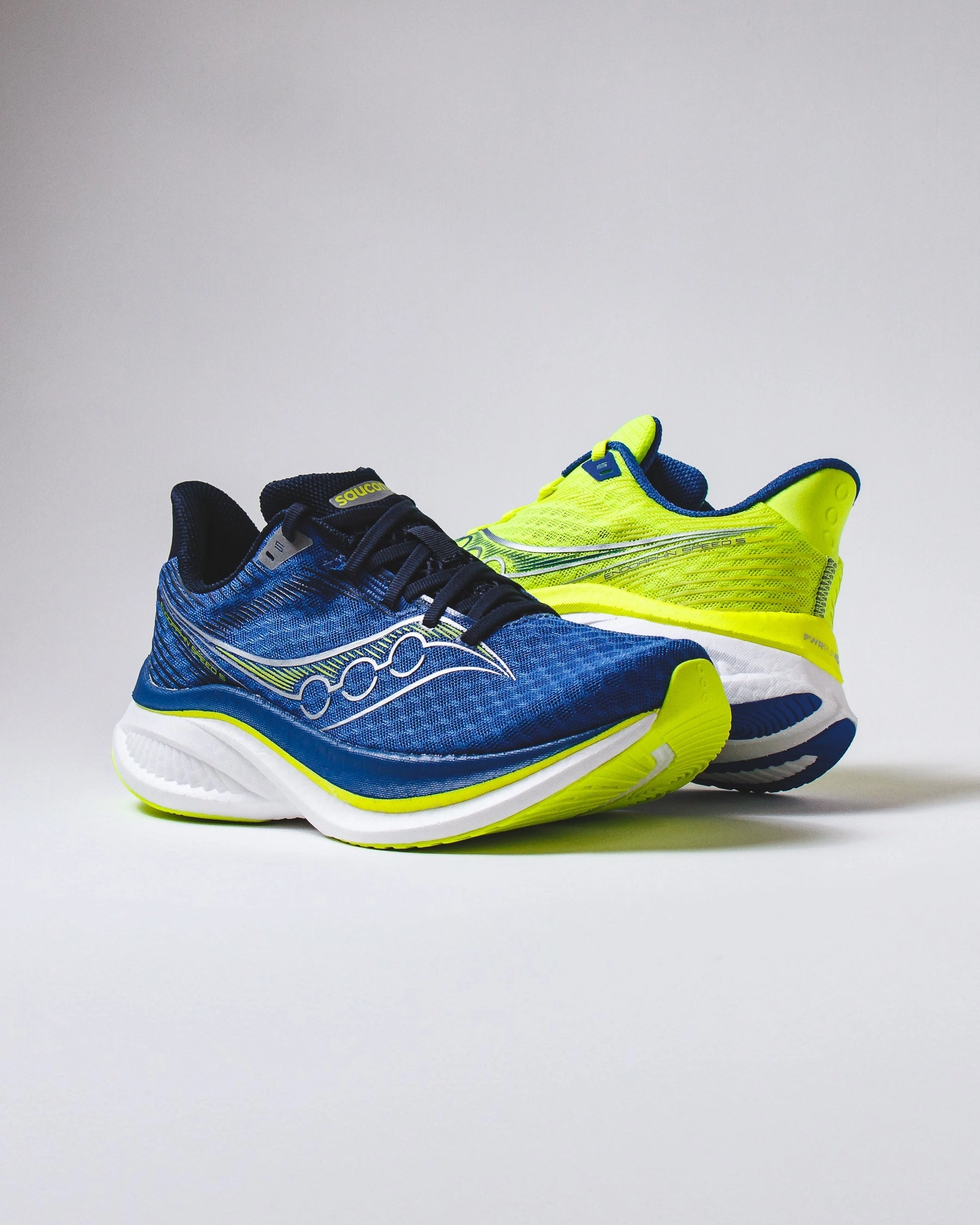 Saucony Men Endorphin Speed 5 Citron Lapis S21007-285 Saucony high-speed running shoes