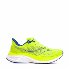 Saucony Men Endorphin Speed 5 Citron Lapis S21007-285 Saucony breathable mesh running sneakers