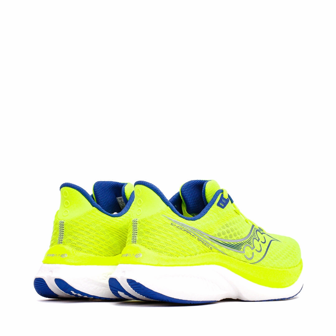 Saucony Men Endorphin Speed 5 Citron Lapis S21007-285 Saucony high-speed running shoes