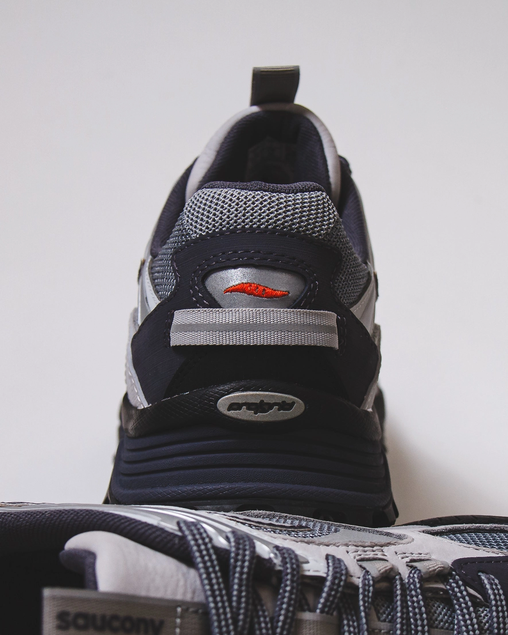 Saucony Men Grid Aura X Grey Silver S70908-2 Saucony high-speed running shoes