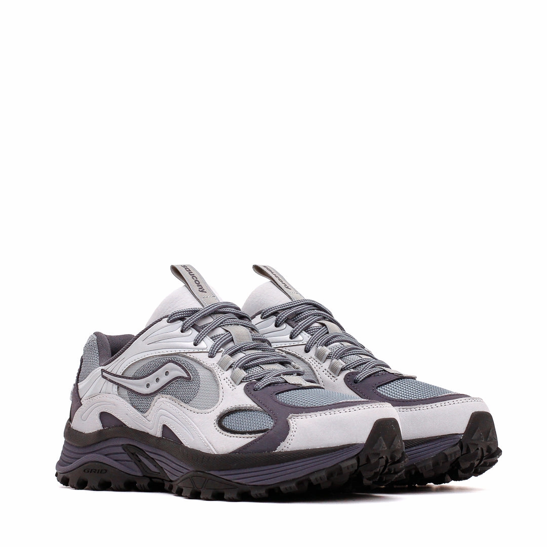 Saucony Men Grid Aura X Grey Silver S70908-2 Saucony high-speed running shoes