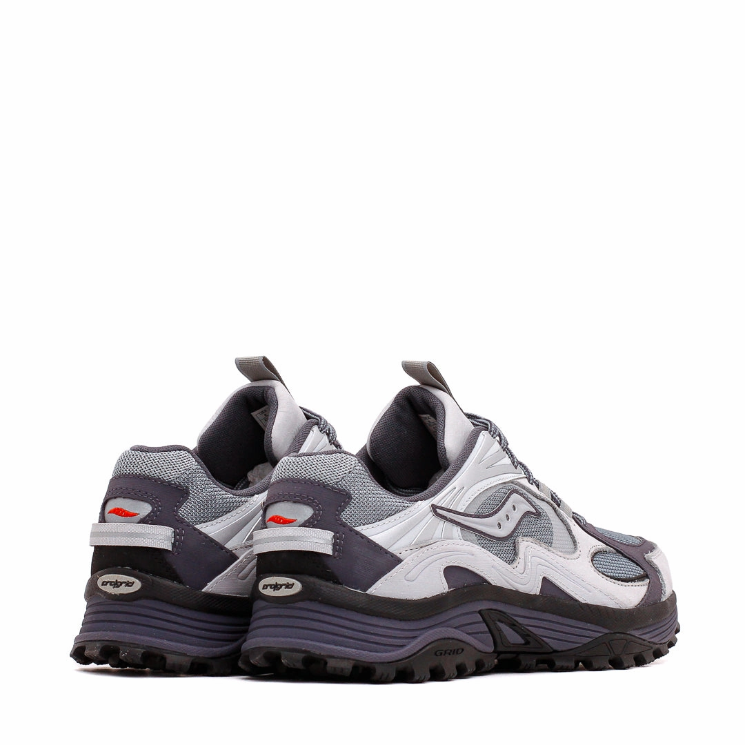 Saucony Men Grid Aura X Grey Silver S70908-2 Saucony high-speed running shoes