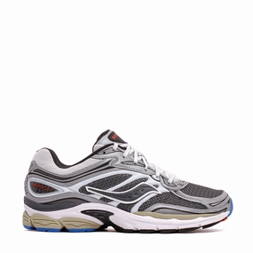 Saucony Men ProGrid Omni 9 Grey Silver S70907-1 Saucony breathable mesh running sneakers