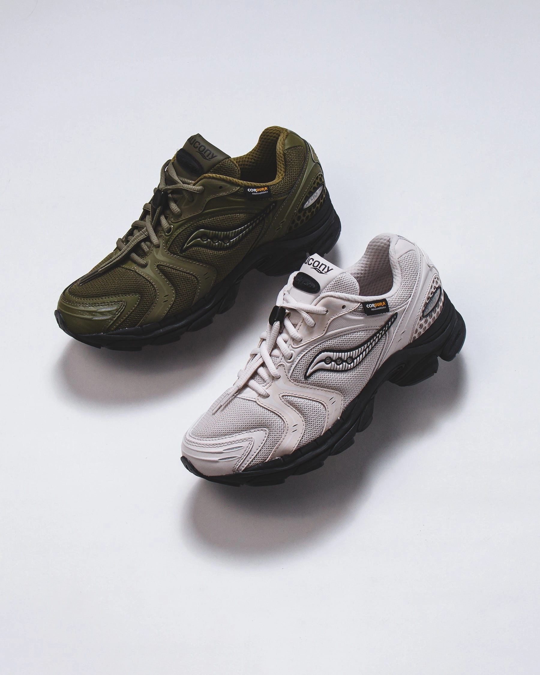Saucony Men ProGrid Triumph 4 Gorpcore White Sand S70758-4 Saucony high-speed running shoes