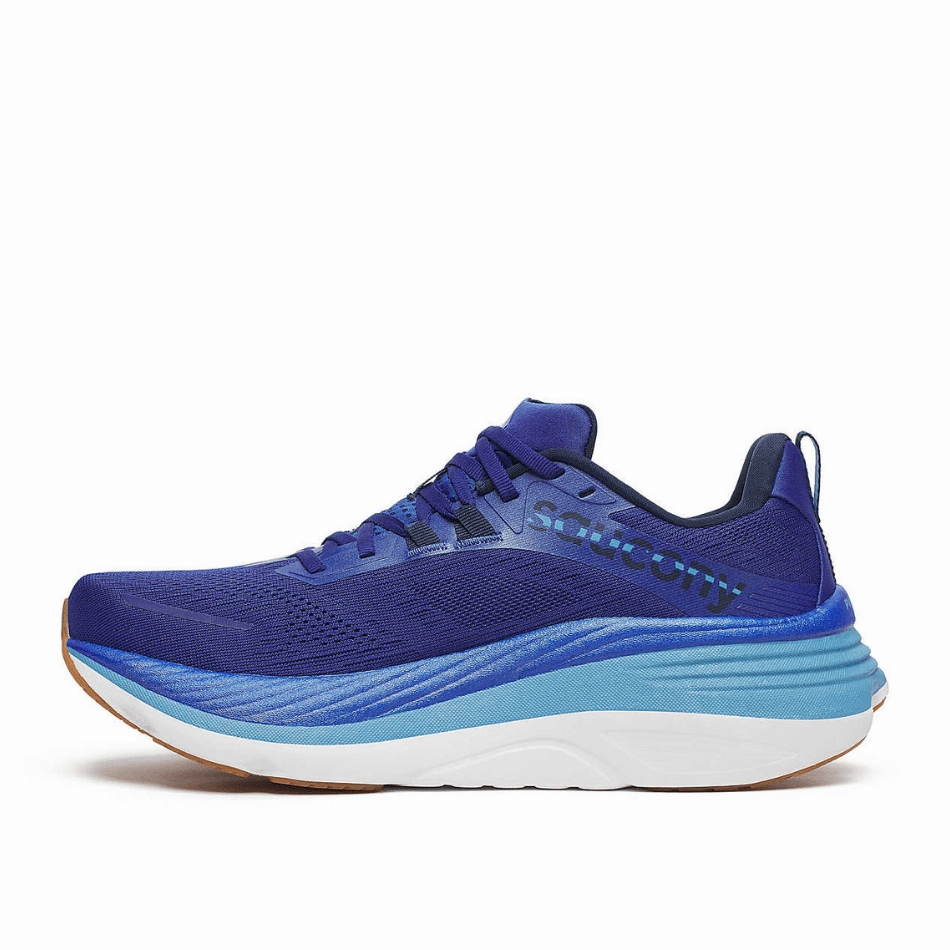 Saucony Men's Hurricane 24 Running Shoes in Azurite SS25 Saucony versatile athletic footwear