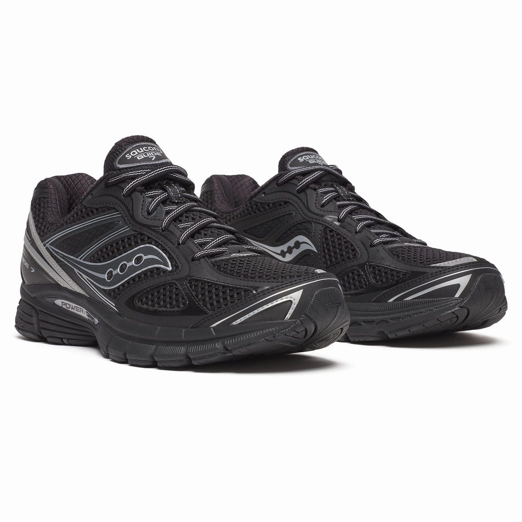 Saucony ProGrid Guide 7 'Black Silver' Saucony Sport Range