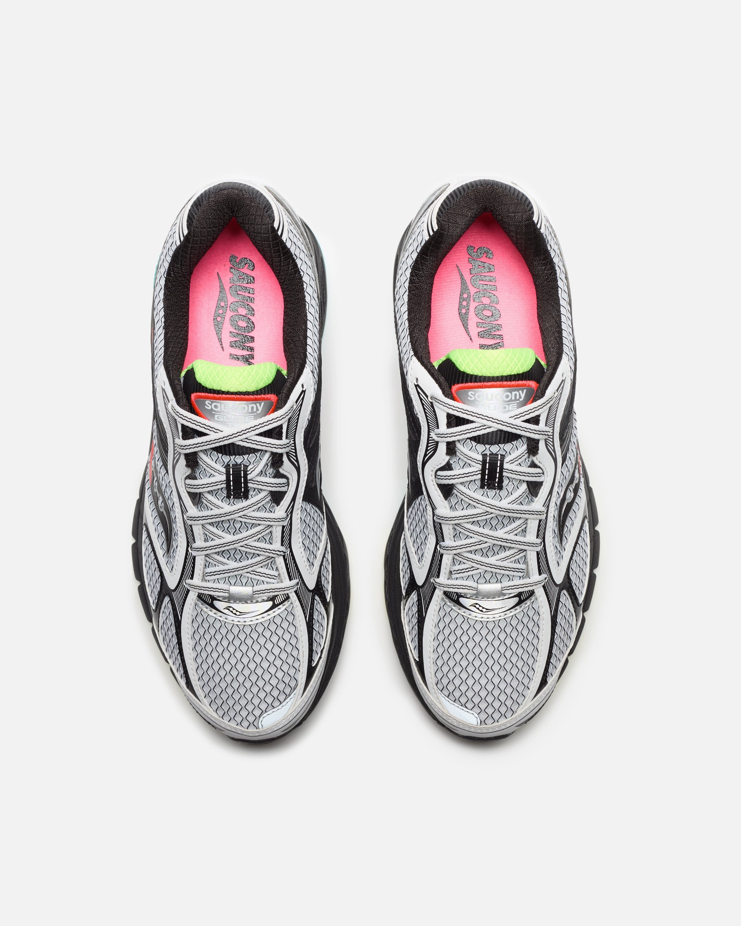 SAUCONY PROGRID GUIDE 7 - WHITE/ TEAL Saucony Performance Picks