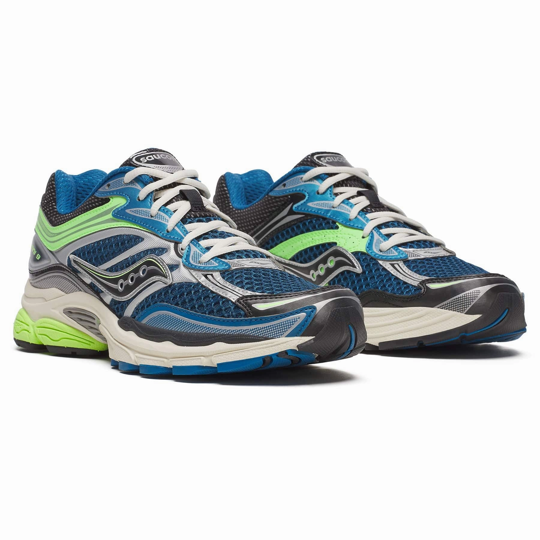 Saucony ProGrid Omni 9 'Blue Lime' Saucony Sport Range