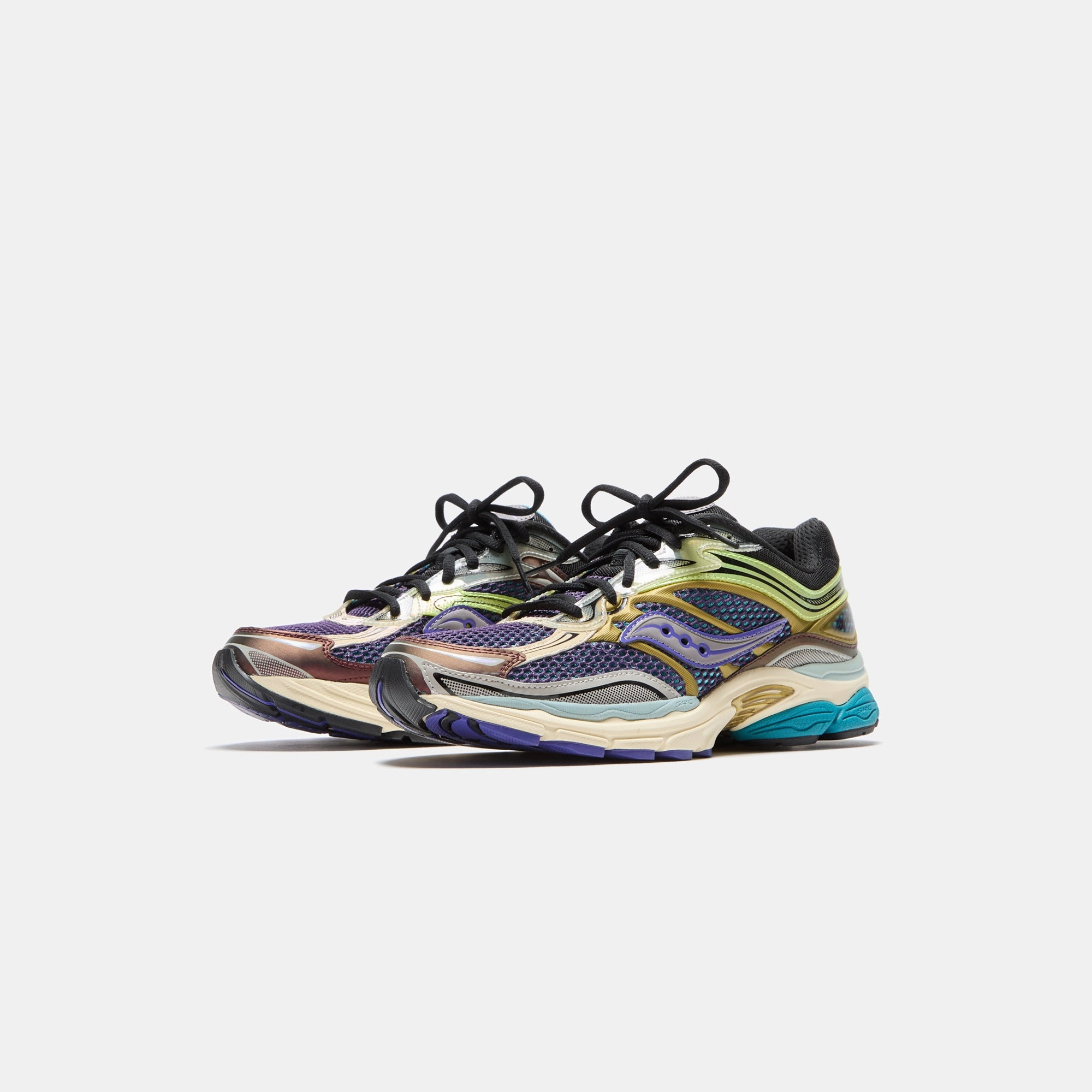 Saucony Progrid Omni 9 - Purple / Yellow Saucony Lightweight Shoes
